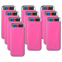 투영디자인 포켓필기구 5종세트, 핑크, 10세트