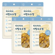 굿데이 치카치카 강아지껌 SS, 사탕수수맛, 4개