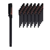 블루마토 오피스 잉크펜 0.5mm 블랙 PEN006, 혼합 색상, 48개