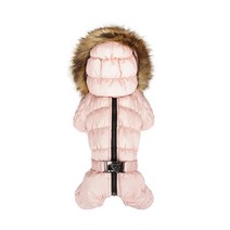 퍼피엔젤 여아용 ANGELER 고프레 패딩 바디수트, 502 PK