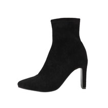 단골언니 라덴트 슬림핏 스판 앵클부츠