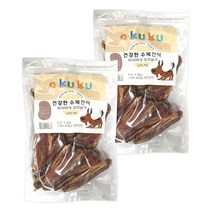 아꾸꾸 국내산 강아지 수제간식 300g, 오리날개, 2개