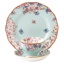 로얄알버트 캔디컬렉션 커피잔 + 받침 + 20cm 접시세트 40002529, 시팅프리티, 커피잔 + 받침 + 접시