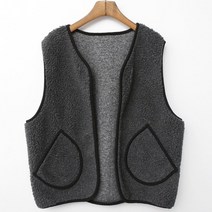 봉봉스토리 미니뽀글 임산부 조끼