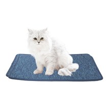 펫트롱 고양이 카페트 스크래쳐 평판형 L, 블루, 2개