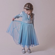 고잉키즈 여아용 겨울 공주 샤 드레스