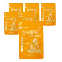 논앤밭위드 간편 휴대 삼시쉐귀리 단호박 귀리 쉐이크, 20g, 6개