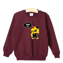 뉴욕꼬맹이 아동용 테디 아일랜드 맨투맨 z 칭 T004