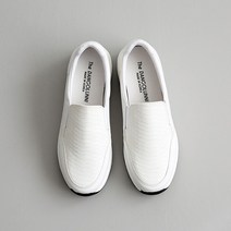 단골언니 여성용 게이블 파이톤 콤비패턴 에어 슬립온