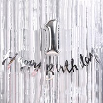 파티해 트윙클 생일파티 장식세트 1, 실버, 1세트