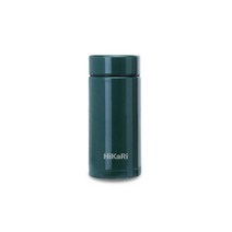 히카리 슬림 미니 보온보냉 스텐 텀블러, 그린, 200ml