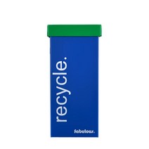 파불로스 접이식 분리수거함 리사이클 폴드 종이류 60L, 혼합색상, 1개