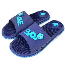 슈디 러브지압슬리퍼 남성용, 1개, Navy