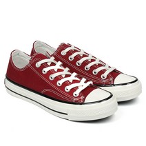 이제이슈즈 커플 캔버스 남성 스니커즈