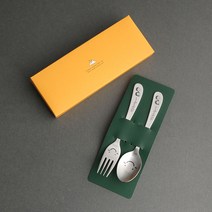 인스푼 Happy Birthday 어린이수저 스푼 8p + 포크 8p + 포장지 8p + 스티커 3종 x 12p 세트, 혼합색상, 1세트