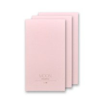 대시앤도트 MOON 드로잉 메모패드 스무디핑크 150g, 80 x 145 mm, 3개