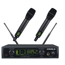 카날스 고급 무선마이크 검정 2p, BK-3001