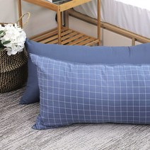 이룸앤 에브리 베이직 롱쿠션 솜포함, 모던블루