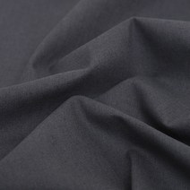 코튼빌 리브레 대폭 무지 바이오 워싱 린넨 원단 11수 2p, 그레이