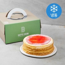 더바움 딸기 크레이프 (냉동), 700g, 1개