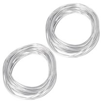 털실나라 공예용 코팅 와이어 2mm x 900cm, 1세트