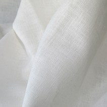 나산데코 린넨 원단 R386-61, 02 크림밀크