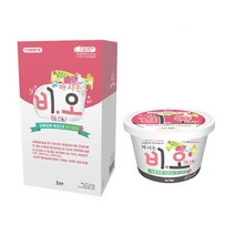 비오 강아지 요거트 분말 스틱 15p + 동결건조토핑 15p, 딸기토핑, 1세트