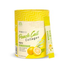MYM 피치콜 콜라겐 레몬맛 스틱, 2.4g, 90개