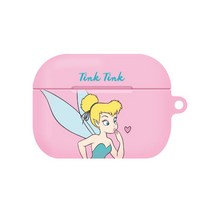 디즈니 팅커벨 에어팟 프로 케이스, 핑크