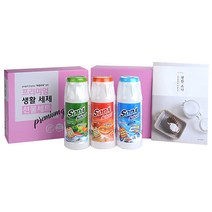 소다스쿨 프리미엄 생활세제 용기 3종 선물 세트, 1세트