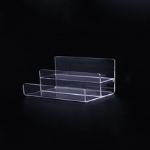 투명 아크릴 안경 선글라스 거치대 디스플레이 2층, 1개