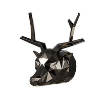 플레이위드센트 사슴 헌팅트로피 차량용 방향제 메탈블랙 Hug Me, 1개입, 1개