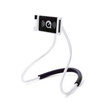 코끼리리빙 목걸이형 스마트폰 거치대, 화이트