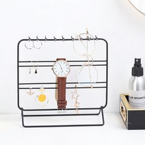 JCP 모던 디스플레이 악세사리 랙 블랙, 1개