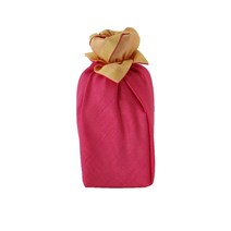 솔트리 고서임의 보자기포장 사각 꽃분홍금비 3년묵은 천일염, 300g, 1개