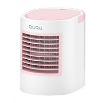큐큐 좋은제품연구소 바람꽁꽁 소형 냉풍기, QU-F11(핑크)