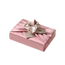 통샵 예단 선물 큰보자기 대형 150 x 150 cm, 인디핑크 + 아이보리, 1개