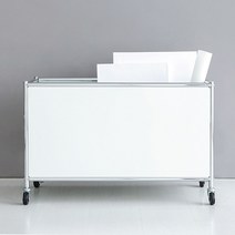 마켓비 SIMPLIE 이동식 수납박스 BC259, 화이트