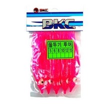돈키호테 백경 보급형 꼴뚜기 루어 12cm 15p, 핑크