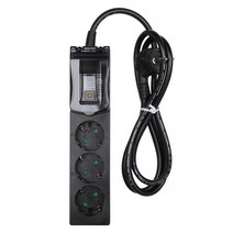 대성 플러스탭N 블랙 고용량 멀티탭 누전 3구 HT988, 1.5m, 1개