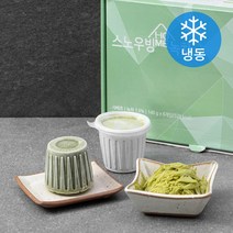 스노우빙홈 녹차 블록 (냉동), 140g, 6개