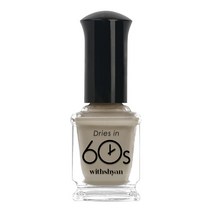 위드샨 60초 매니큐어 유광 9ml, M22 그레이 쉬폰, 1개