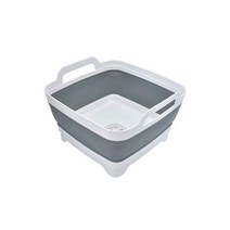 권스 접이식 다용도 설거지통, 화이트