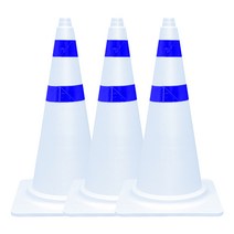 동광세이프티 칼라콘 백색, 3개