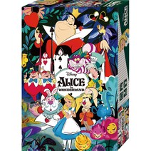디즈니 이상한 나라의 앨리스 직소퍼즐 D-A05-031, 500피스, 혼합색상