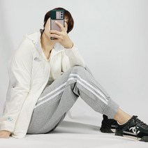 제니유 여성용 투라인 조거 스판 밴딩 팬츠