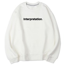 벤힛 Interpretation 세미 오버핏 특양면 빅사이즈 맨투맨
