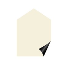 루미레브 붙이는 자석칠판 벽지용 집, 크림아이보리