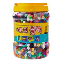 에코블럭 10mm 20색 혼합세트 1kg, 혼합색상