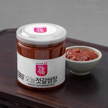 [젓갈쌈장] 토굴안애 국산 갈치속젓 (젓갈쌈장), 500g, 1개